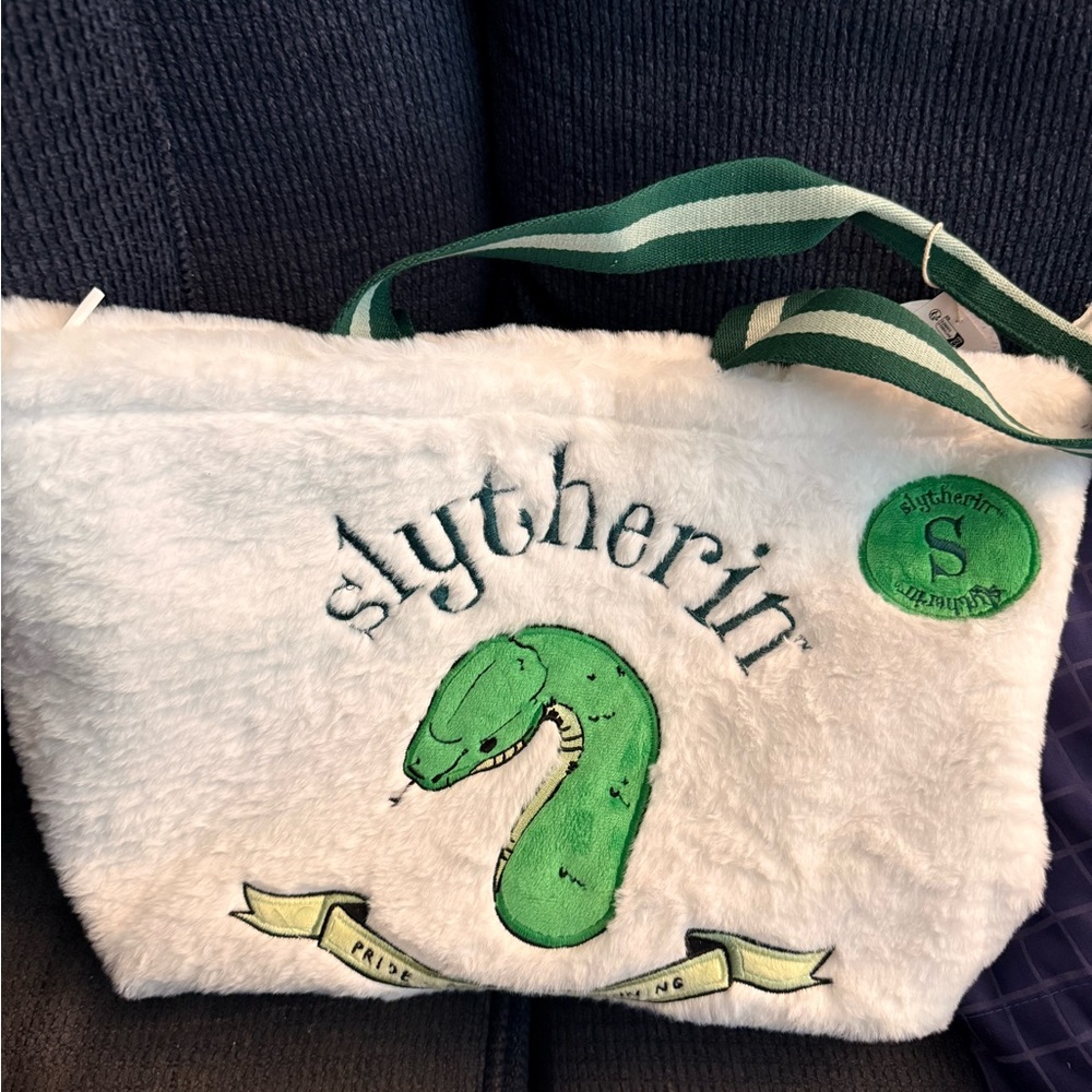 Harry Potter Slytherin Bag - Green and White